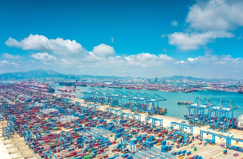 青島港最新運營數據發(fā)布：集裝箱業(yè)務與海鐵聯運雙引擎驅動增長